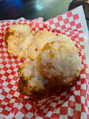 Vegan cheesy bread at Slice of Vegas Pizza in Las Vegas