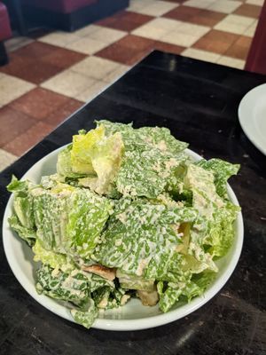 Caesar salad at Slice of Vegas Pizza in Las Vegas