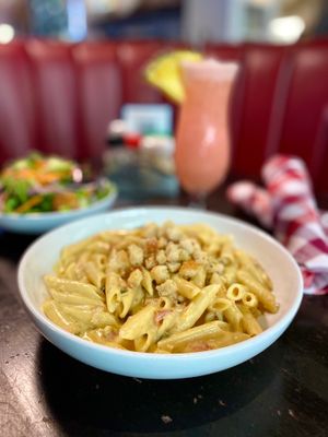 Bacon Mac & Cheese at Slice of Vegas Pizza in Las Vegas