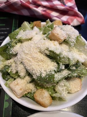 Vegan Caesar salad (side size; still big!)  at Slice of Vegas Pizza in Las Vegas