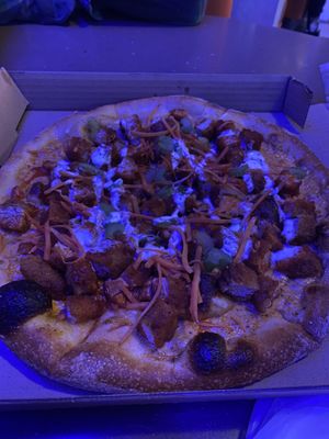 Buffalo ranch pizza  at Slice of Vegas Pizza in Las Vegas