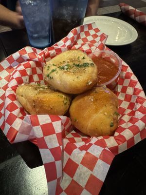 Garlic knots  at Slice of Vegas Pizza in Las Vegas