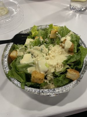 Vegan Caesar Salad  at Slice of Vegas Pizza in Las Vegas