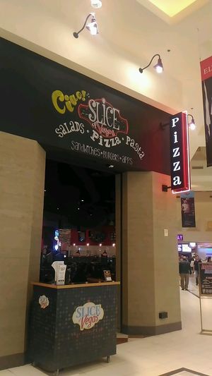 entrance at Slice of Vegas Pizza in Las Vegas
