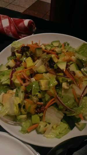 romelieas salad at Slice of Vegas Pizza in Las Vegas