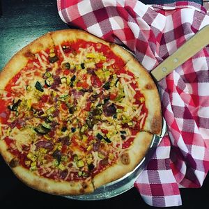 Garden Faux Pie at Slice of Vegas Pizza in Las Vegas