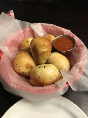 Vegan Garlic Knots  at Slice of Vegas Pizza in Las Vegas