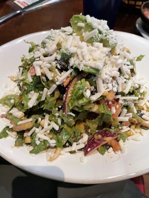 Tostada salads at Hussong's Cantina - Mandalay Bay Shoppes in Las Vegas