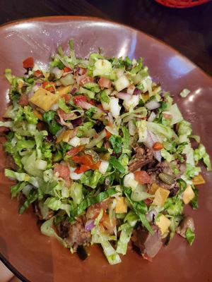 Chopped Salad with Jackfruit at Hussong's Cantina - Mandalay Bay Shoppes in Las Vegas