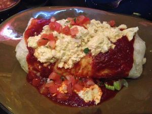 Breakfast burrito  at Hussong's Cantina - Mandalay Bay Shoppes in Las Vegas