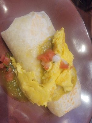 Breakfast Burrito at Hussong's Cantina - Mandalay Bay Shoppes in Las Vegas