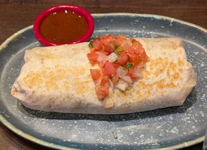 Vegan breakfast burrito at Hussong's Cantina - Mandalay Bay Shoppes in Las Vegas