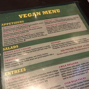 Menu 1 at Hussong's Cantina - Mandalay Bay Shoppes in Las Vegas