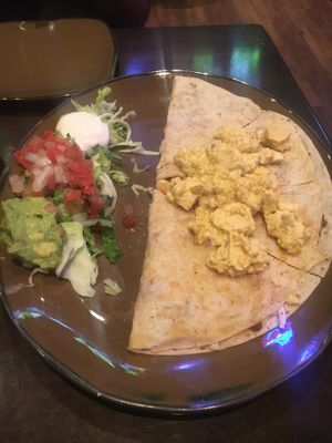 Breakfast Quesadilla at Hussong's Cantina - Mandalay Bay Shoppes in Las Vegas