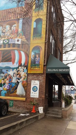 Bullfrog at Bullfrog Brewery in Williamsport