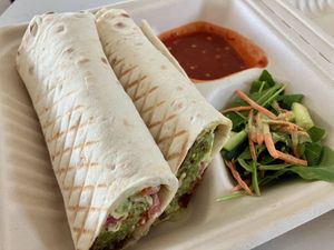 Falafel wrap  at Falafel Boy in Danville