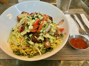Vegan bowl  at Falafel Boy in Danville