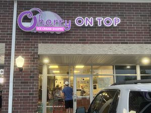 New ice cream venue in Algonquin  at Cherry On Top Ice Cream Shoppe in Algonquin