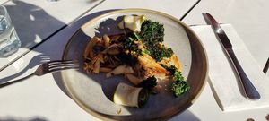 Magic Mushroom vegan option (egg omitted no replacement item added 😕) at Pepper in Flemington