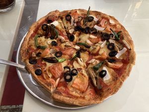 Pizza  at Pizza Sun in Chatan