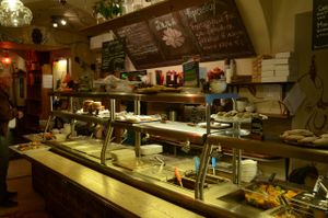 Buffet at Samadeva in St Petersburg