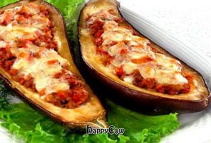 Eggplants in French at Samadeva in St Petersburg