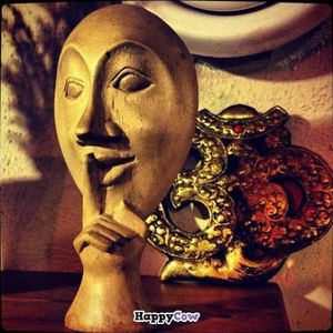 Meditative statues at Samadeva in St Petersburg