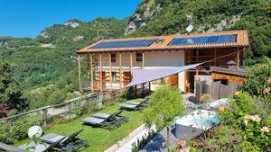 Garden at Arpa di pietra - Luxury B&B SPA BIO in Valle San Felice