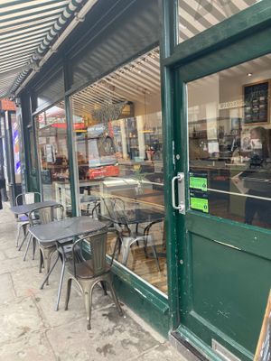  at The Green Cafe in South East London