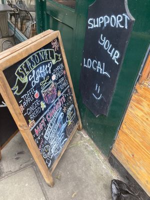  at The Green Cafe in South East London