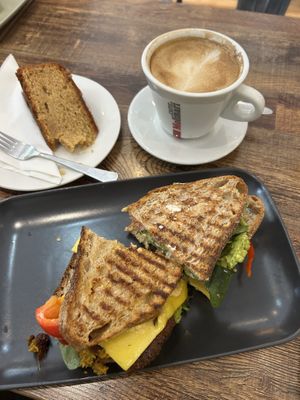   at The Green Cafe in South East London