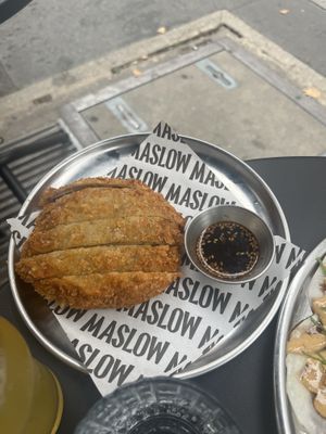Portabella katsu   at Maslow in Paris