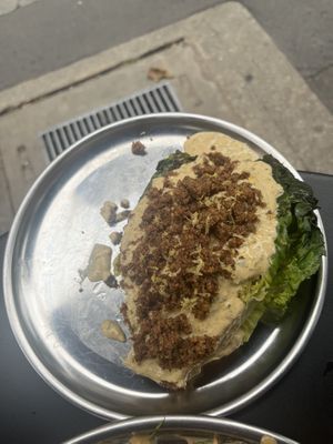 Grilled salad  at Maslow in Paris