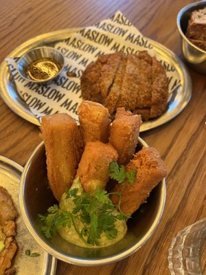 Chickpea / mushrooms  at Maslow in Paris
