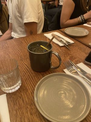 Moscow mule  at Maslow in Paris