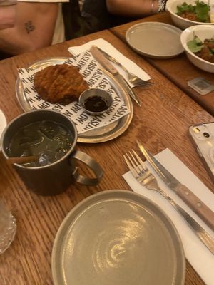 Mushroom Katsu  at Maslow in Paris