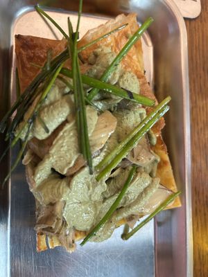 Socca artichoke   at Maslow in Paris