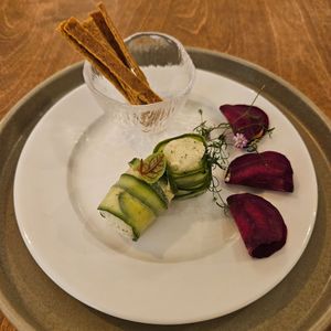 Rawmezan Crackers (private dining) at Yu Dei 余地 in Kowloon