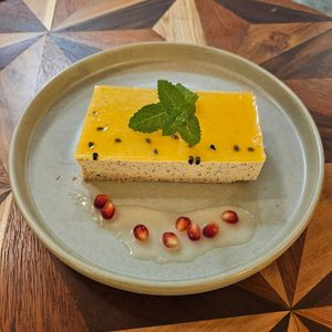 Mango Raw Cake at Yu Dei 余地 in Kowloon