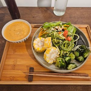 Zoodle Dinner Set at Yu Dei 余地 in Kowloon