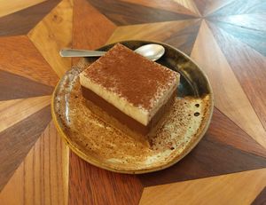 (Raw Vegan) Classic Tinamisu Three Layers (Chocolate, Coffee & Vanilla)  at Yu Dei 余地 in Kowloon