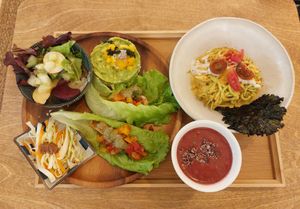 Raw Set by Chef Yu 生機餐  at Yu Dei 余地 in Kowloon