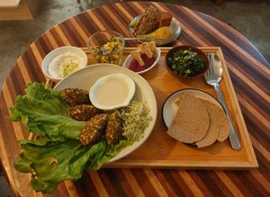 "Trip to Lebanon" Raw Set by Chef Tina Barrat at Yu Dei 余地 in Kowloon