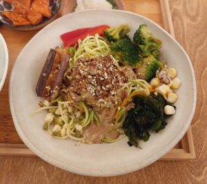 Greenwoods Signature Dan Dan Noodles 綠野擔擔麵 at Yu Dei 余地 in Kowloon
