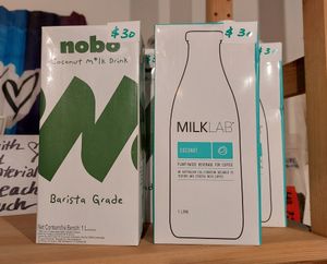 Coconut M*lk for Coffee at Yu Dei 余地 in Kowloon