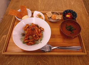 Raw Set - ODE to the humble TOMATO at Yu Dei 余地 in Kowloon