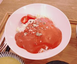 Beetroot Pink Sauce Cauliflower Rice 紅粉甜菜根醬拌飯👍 at Yu Dei 余地 in Kowloon