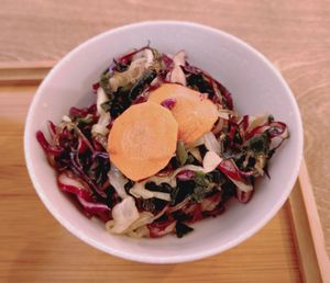 Assorted Cabbage Salad 三絲海帶沙律 at Yu Dei 余地 in Kowloon