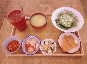 "FRUITS" Raw Set by Chef Tina Barrat at Yu Dei 余地 in Kowloon