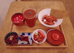 "Living the Purple Dream" Raw Set by Chef Tina Barrat 💜 at Yu Dei 余地 in Kowloon